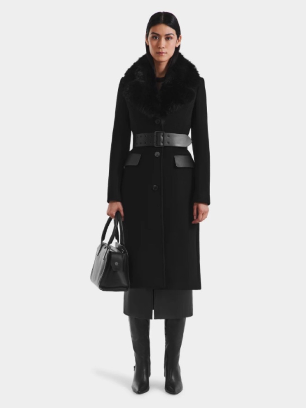 NWT Rudsak Mandy Wool Coat